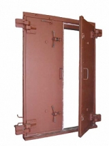 Ворота защитно-герметические, тип ВУ-II-2