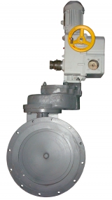 Клапан герметический ГК  ИА 01009-1000 с эл. приводом